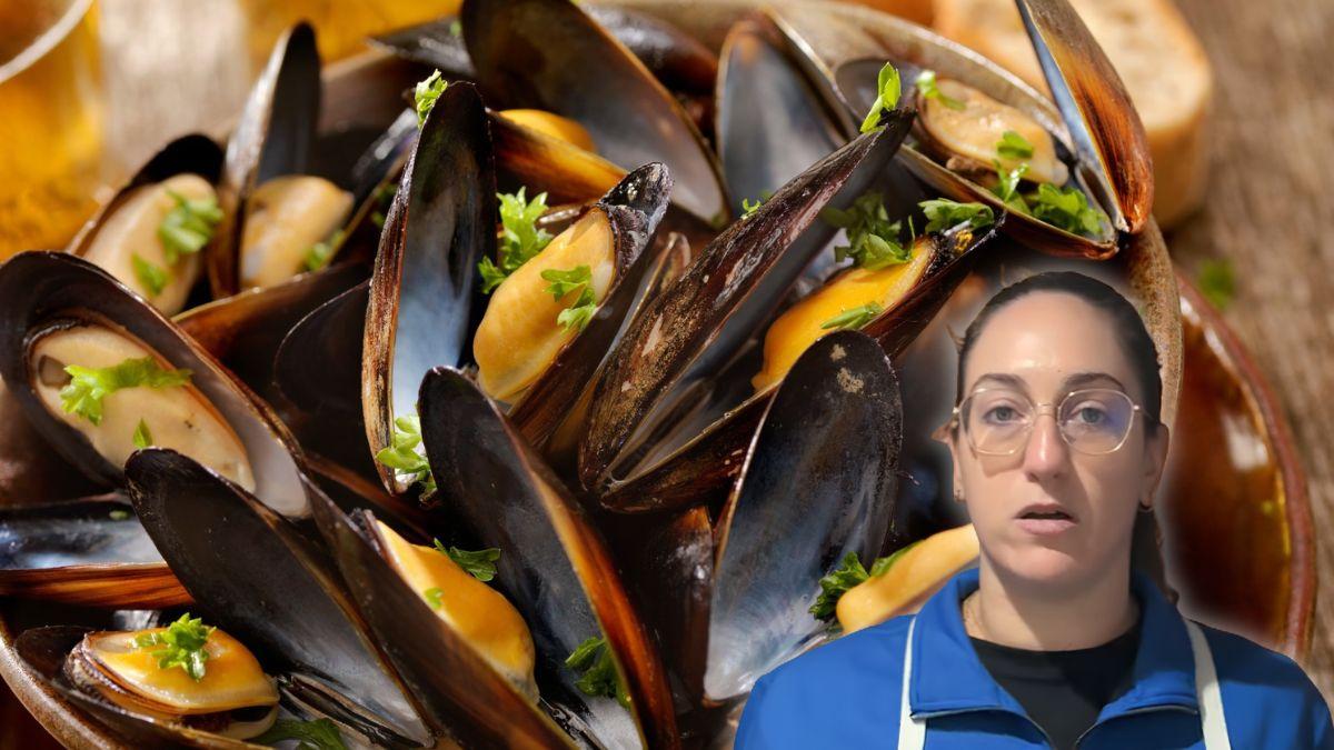 Nazareth, pescadera: “Para hacer unos mejillones jugosos y ricos, no los cocines al vapor, mételos 2 minutos y medio en el microondas”