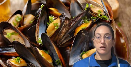 Nazareth, pescadera: “Para hacer unos mejillones jugosos y ricos, no los cocines al vapor, mételos 2 minutos y medio en el microondas”
