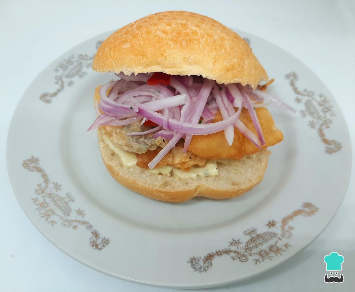 Receta de Pan con pejerrey