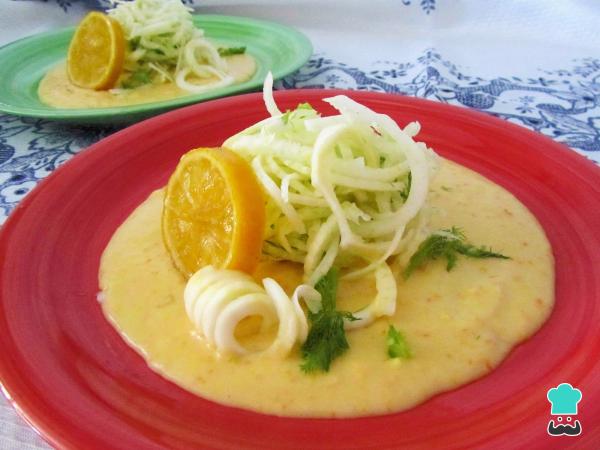 Receta de Ensalada de hinojo y mandarina