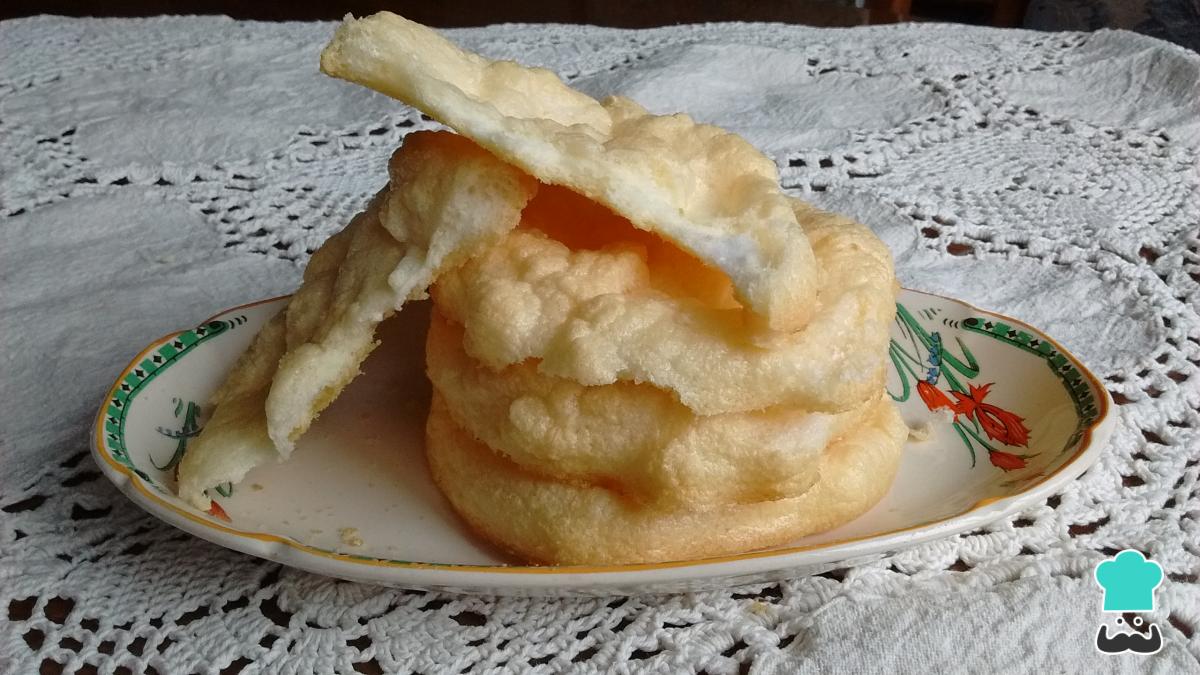Receta de Pan nube sin harina