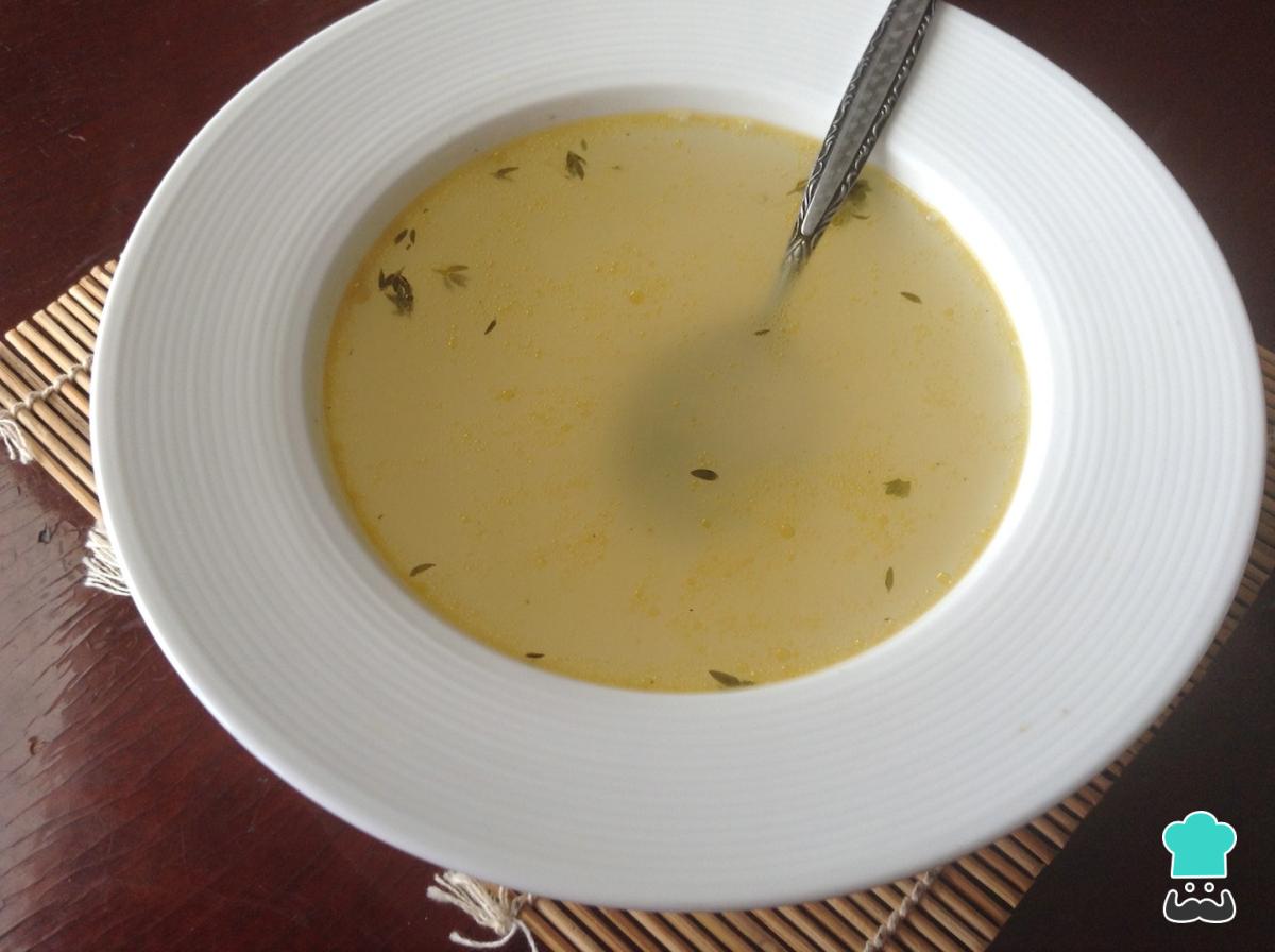Receta de Caldo de verduras