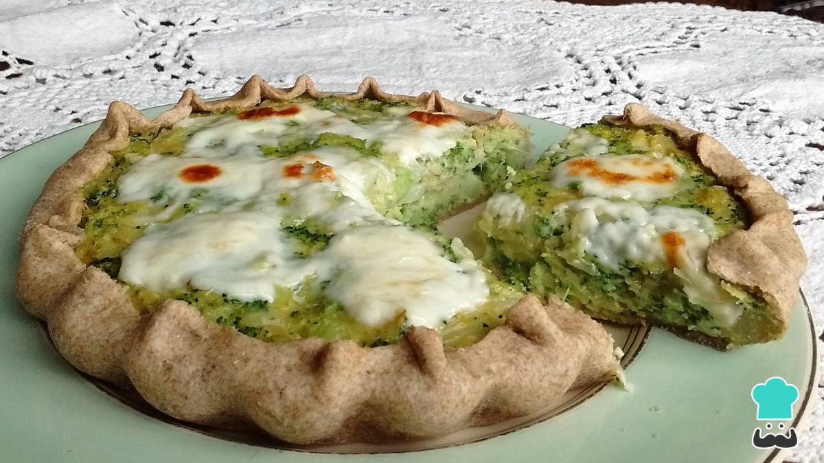 Receta de Tarta de brócoli y cebolla