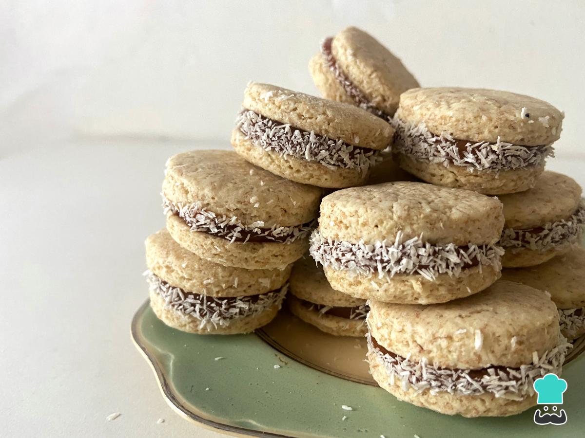 Receta de Alfajores de maicena con harina integral