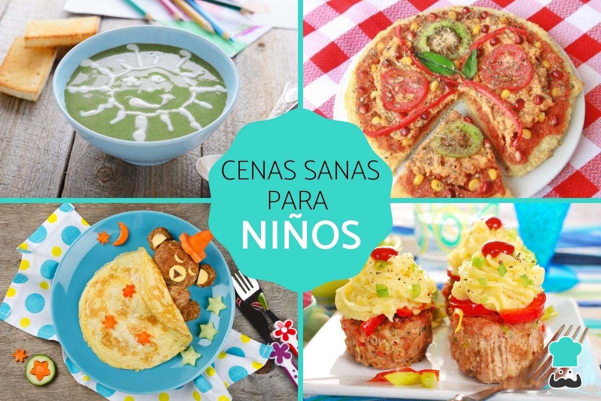15 cenas saludables para niños