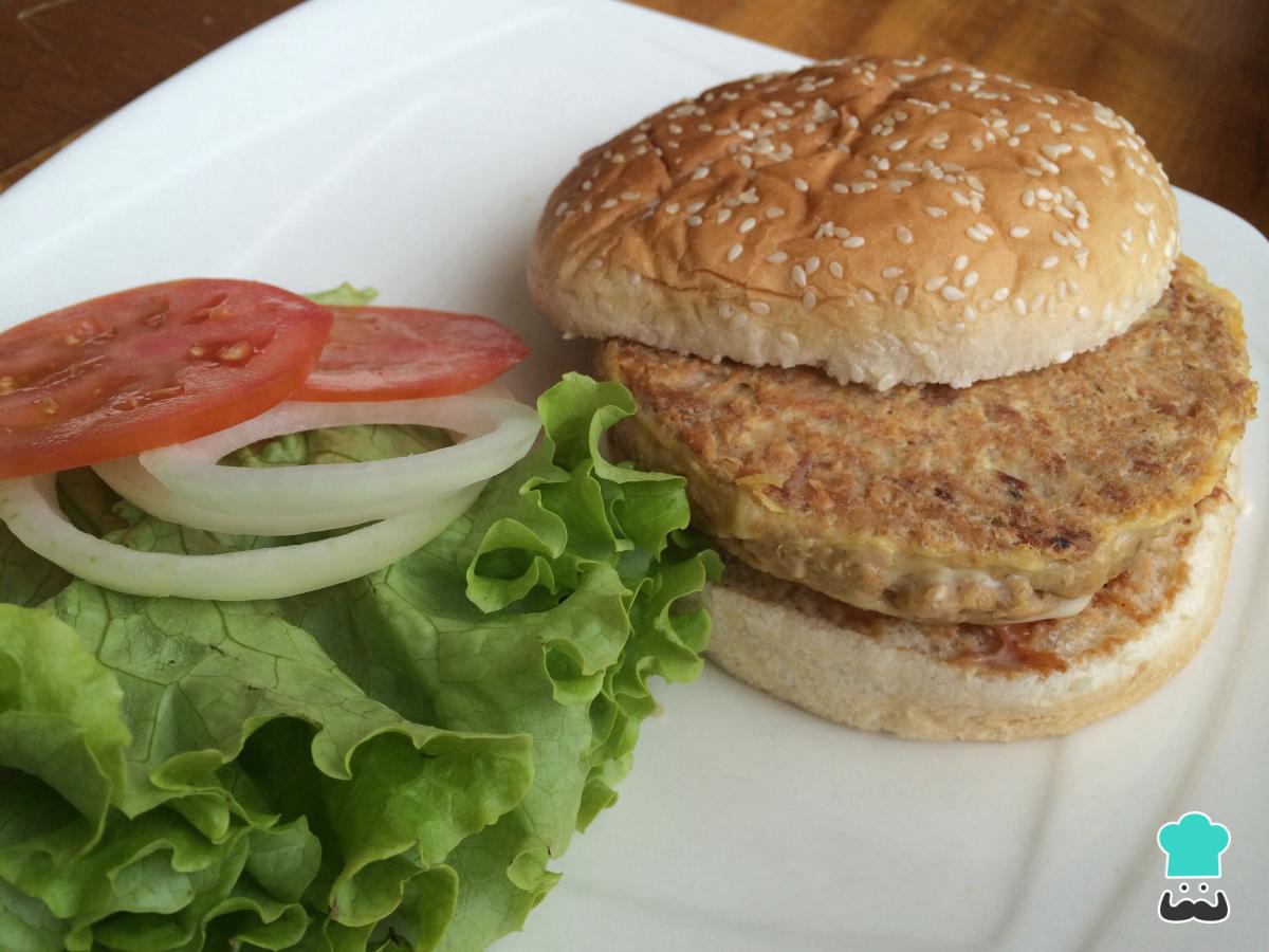 Receta de Hamburguesas de atún light
